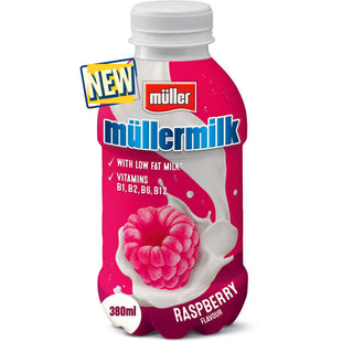 Müller Müllermilk raspberry flavour