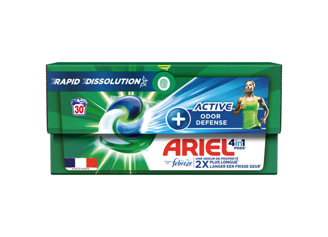Ariel 4in1 pods+ active wasmiddelcapsules