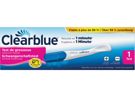 Clearblue Plus pregnancy test