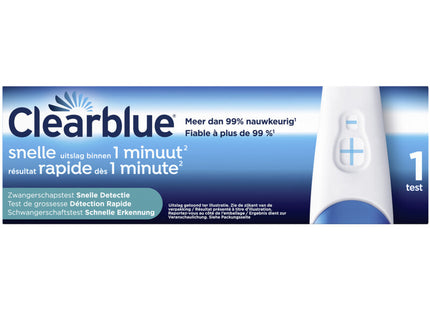 Clearblue Plus zwangerschapstest