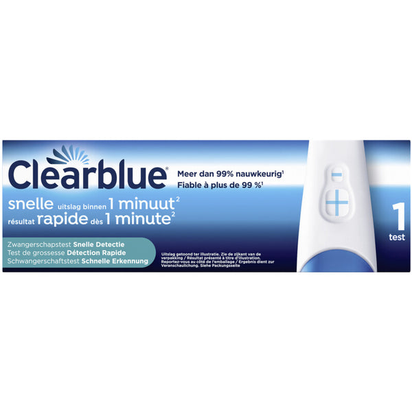 Clearblue Plus pregnancy test