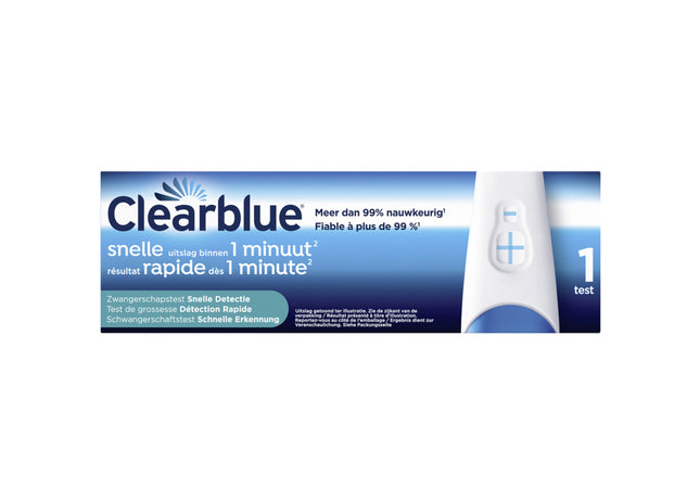 Clearblue Plus zwangerschapstest