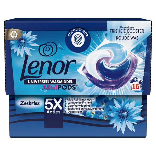 Lenor Sea Breeze laundry detergent capsules