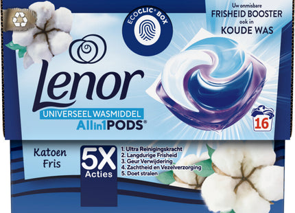 Lenor Cotton detergent capsules