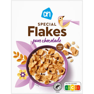 Special flakes pure chocolade