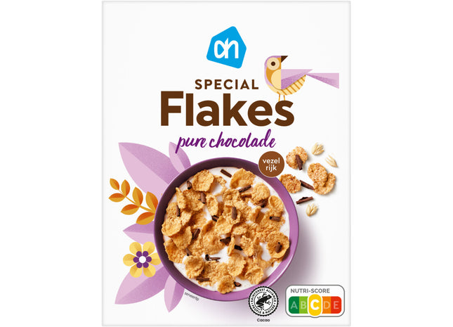 Special flakes pure chocolade
