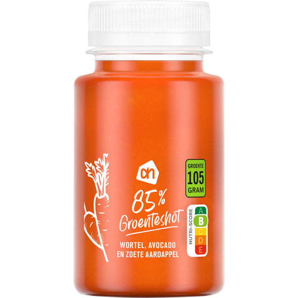 85% groenteshot wortel
