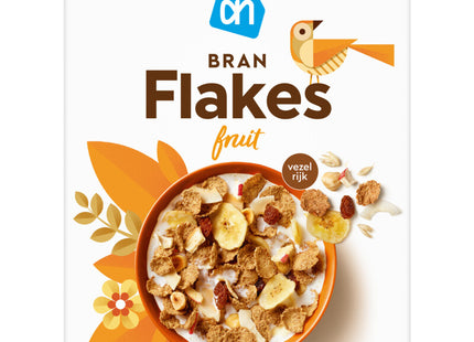 Bran flakes fruit