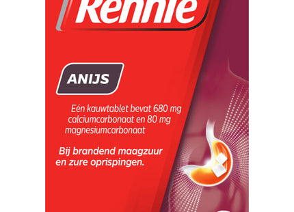 Rennie Anijs kauwtabletten