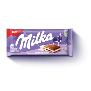 Milka Chocoladereep alpenmelk créme