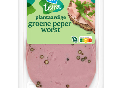 Terra Plantaardige groene peper worst  Dutchshopper