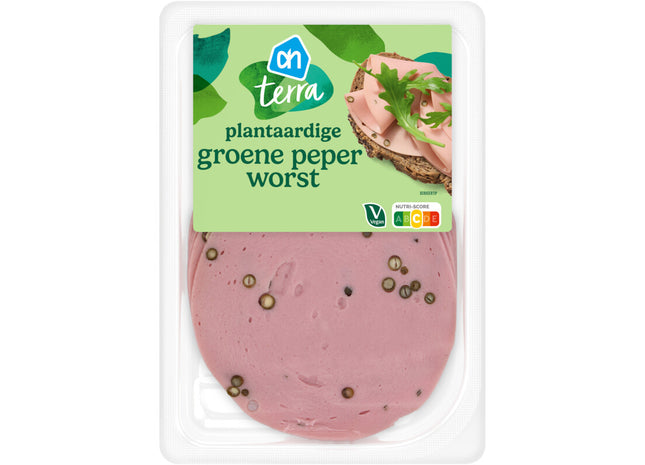 Terra Plantaardige groene peper worst