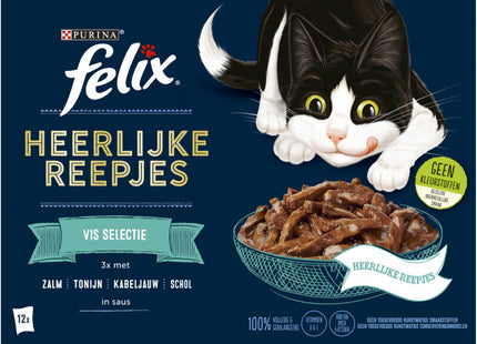 Felix Delicious strips of fish selection in sauce