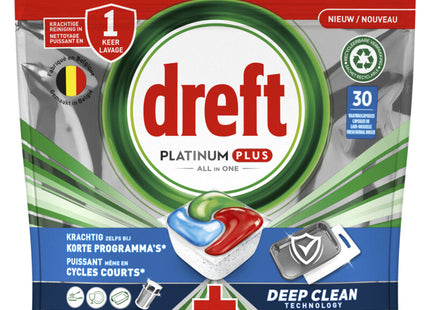 Dreft Platinum plus deep clean vaatwascapsules