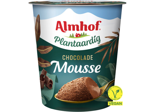 Almhof Plantaardig chocolade mousse