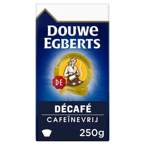 Douwe Egberts Decafe cafeinevrij snelfiltermaling