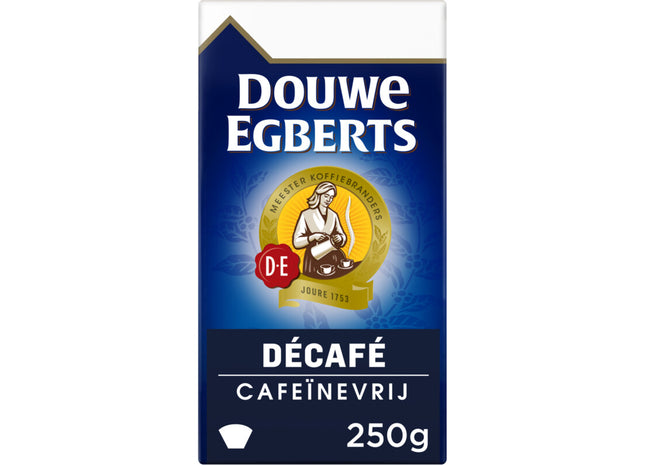 Douwe Egberts Decafe cafeinevrij snelfiltermaling