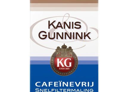 Kanis & Gunnink Koffie cafeinevrij snelfiltermaling  Dutchshopper