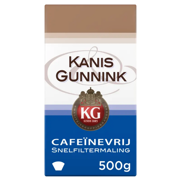 Kanis & Gunnink Kaffee koffeinfrei Schnellfiltermahlung
