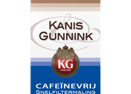 Kanis & Gunnink Koffie cafeinevrij snelfiltermaling