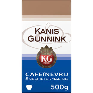 Kanis & Gunnink Koffie cafeinevrij snelfiltermaling