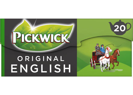 Pickwick English tea zwarte thee meerkops