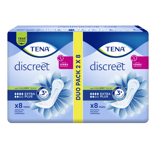 Tena Discreet Extra Plus Duo Pack
