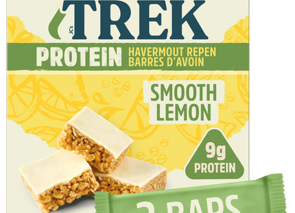 Trek Protein oatmeal bars smooth lemon