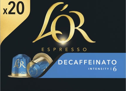 L'OR Espresso decaffeinato capsules