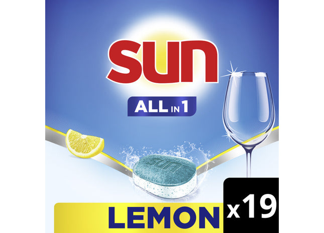 Sun All-in-one citroen vaatwastabletten