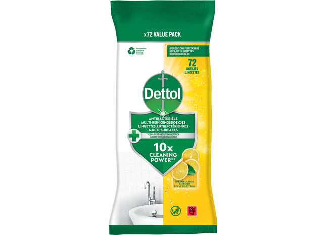 Dettol Antibacteriële doekjes citroen