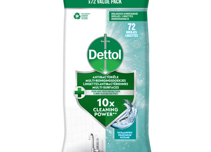 Dettol Antibakterielle Tücher meeresfrisch