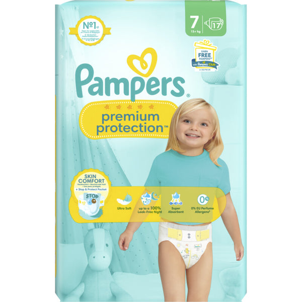 Pampers Premium protection luiers maat 7