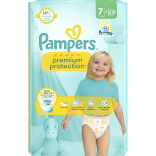 Pampers Premium protection luiers maat 7