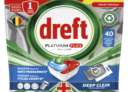 Dreft Platinum plus deep clean vaatwascapsules
