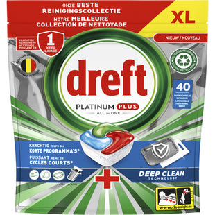 Dreft Platinum plus deep clean vaatwascapsules