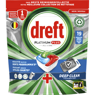 Dreft Platinum plus deep clean vaatwascapsules