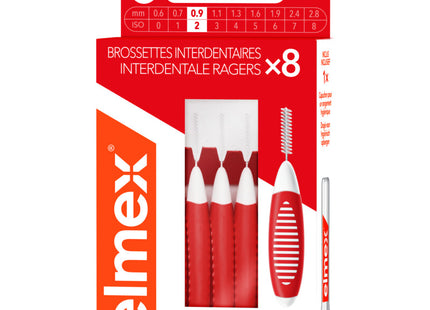 Elmex Interdental brushes 0.9mm size 2