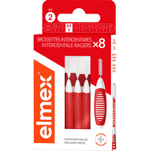 Elmex Interdentalbürsten 0,9 mm Größe 2