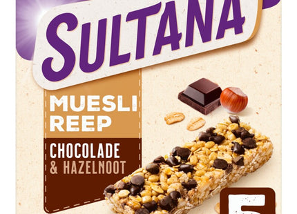 Sultana Muesli bar chocolate &amp; hazelnut