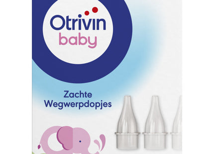 Otrivin Baby zachte wegwerpdopjes