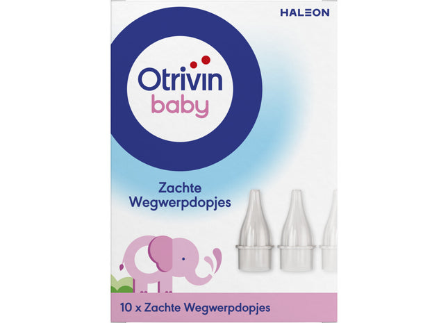 Otrivin Baby zachte wegwerpdopjes
