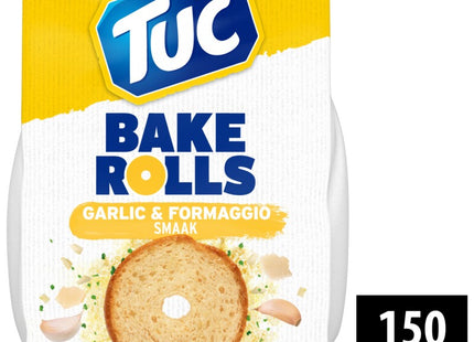 LU Tuc bake rolls garlic & formaggio