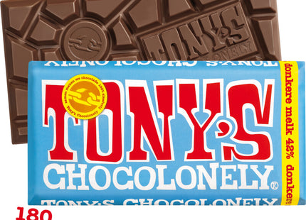 Tony's Chocolonely Reep donkere melk 42%
