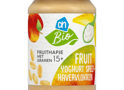 Biologisch Fruithapje yoghurt spelt en haver 15+