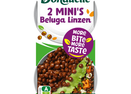 Bonduelle Beluga linzen 2 mini's voor salades