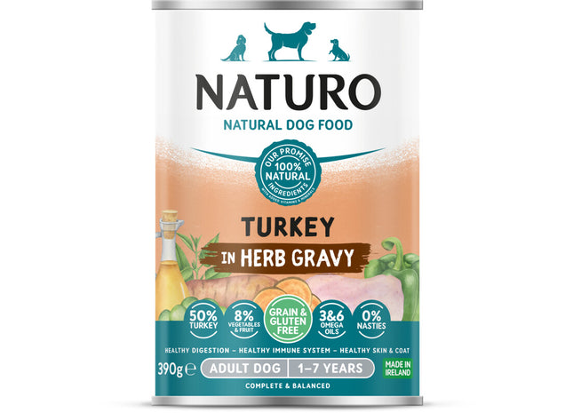 Naturo Turkey with fruit and vegetables