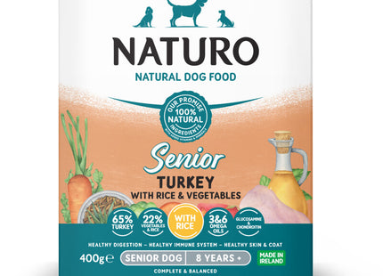 Naturo Turkey and rice for senior dogs