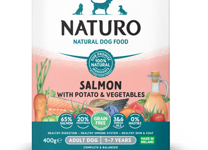 Naturo Salmon and potato for the dog