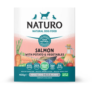 Naturo Zalm en aardappel voor de hond